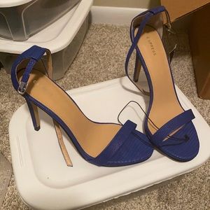 Express High Heels, Cobalt Blue (Women’s 8)